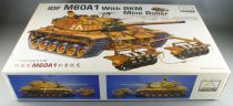 Mini Hobby Models Kit - TN 80106 Char Israelien IDF M60A1 with RKM Mine Roller Neuf Boite 1/35