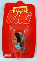 Mini Kiki - Ajena pvc figure - Monchhichi baseball player falling (mint on card)