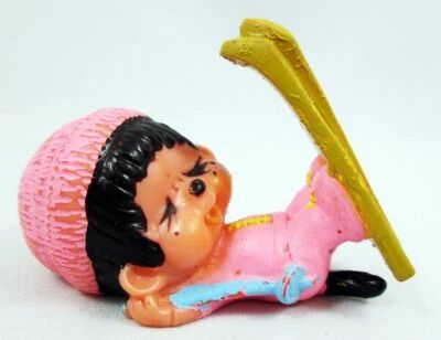 Mini Kiki - Ajena pvc figure - Monchhichi Ski Champ Girl