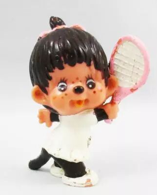 Mini Kiki - Figurine pvc Ajena - Kiki tennisman \ Rose\ 