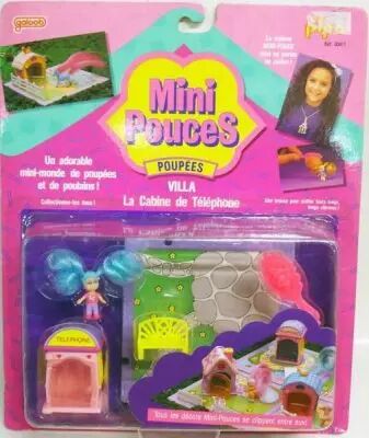 Mini Pouces - Poup�es Villa : La Cabine de T�l�phone