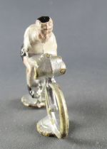 Minialuxe - Cycliste plastique - Equipe Blanche