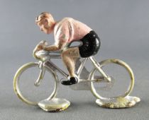  Minialuxe - Cycliste plastique - Equipe Rose