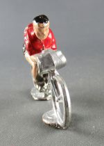 Minialuxe - Cycliste plastique - Equipe Rouge