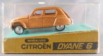 Minialuxe Citroen Dyane 6 Ocre Proche Neuve Boite