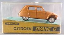 Minialuxe Citroen Dyane 6 Ocre Proche Neuve Boite