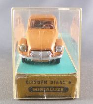 Minialuxe Citroen Ochre Dyane 6 Near Mint in Box
