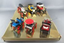 Minialuxe Rare Salesman Set with 6 Old Timer CarsCitroen Blue Ami 6