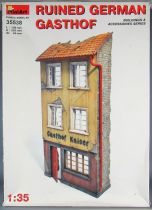 MiniArt 35538 - WWII Auberge Allemande Bombardée Ruined German Gasthof 1/35 Neuf Boite