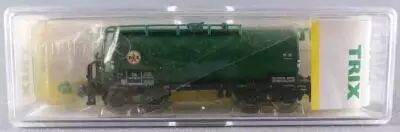 Minitrix 15420-18 Ech N Db Wagon Citerne � Bogies Vert DEA 580 982 Neuf Boite