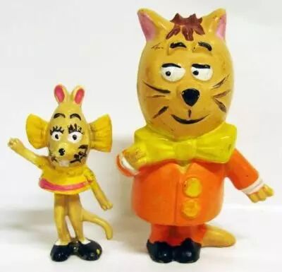 Minizup and Matouvu - set of 2 Jim figures