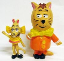 Minizup and Matouvu - set of 2 Jim figures