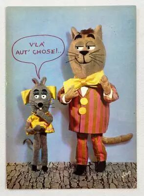 Minizup et Matouvu - Carte Postale ORTF / Editions Yvon n�03