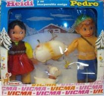 Mint 2Pack box Heidi & Pedro (Peter) 8\'\' Dolls Vicma