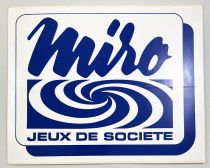 Miro (Board Games) - Promotional Sticker 1978