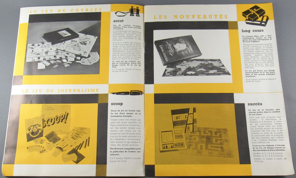Miro Board Games 60's Catalog