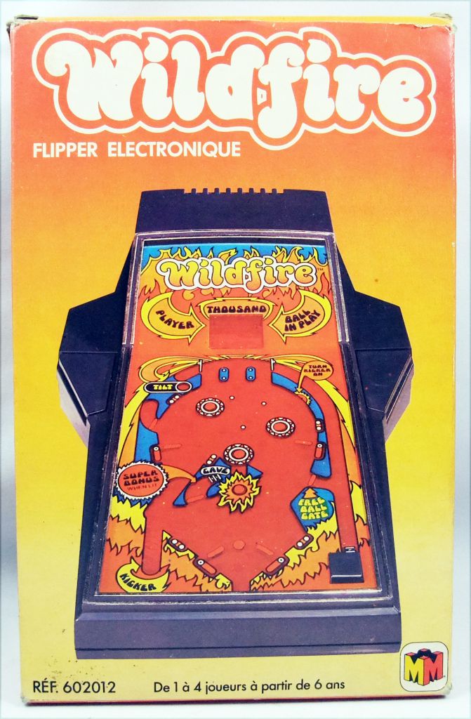 wildfire electronic pinball game