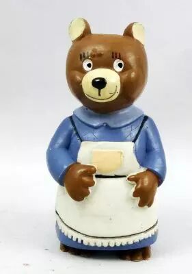 Misha - Figurine PVC M+B Maia & Borges 1979 - Sonia Oursillon, la m�re de Misha