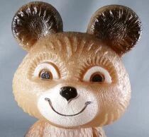 Misha Mascotte Olympique Moscou 1980 - Figurine Plastique Souffl&eacute; 15,5cm Made in Urss
