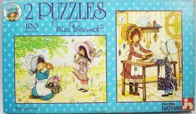 Miss Petticoat - Boxset of two 100 pieces Jigsaw Puzzles - Nathan