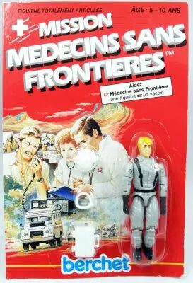Figurine Mission Médecins Sans Frontières - Samba 10cm - Berchet France (Neuf)