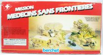 Mission Médecins Sans Frontières - Tente démontable avec chirurgien - Accessoire pour figurine 10cm Berchet France