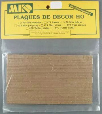 Mkd 474 Ho 2 Plaques D�cor Mur Pierre Neuf Sachet