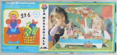 Mob R�f 2456 - Coffret La Mercuriale - �talage de Commer�ants Jouer � la Marchande Proche Neuf Boite 