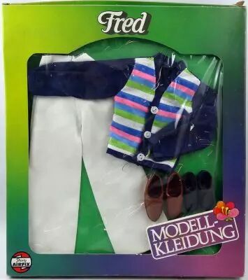 Modell-Kelidung Fred (Barbie like) - Fashion outfit - Plasty Airfix 1977 (ref.5881)