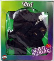 Modell-Kelidung Fred (Barbie like) - Tuxedo outfit - Plasty Airfix 1977 (ref.5884)