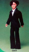 Modell-Kleidung Fred (format Barbie) - Habillage Tuxedo Fred  - Plasty Airfix 1977 (ref.5884)