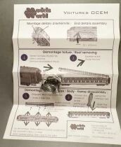Models-World Ls Models MW 40 380 Ho Sncf Set of 3 Coachs Ocem Green 1956 Marking Era IIIcd Mint in Box