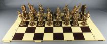 Mokarex - Chess Games - Complete Set 32 pieces + Chessboard + Rules Sheet