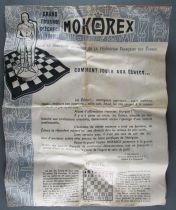 Mokarex - Jeu d\'Echecs - Complet 32 pièces + Echiquier + Notice Excellent Etat