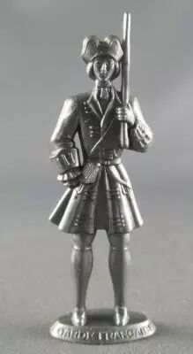 Mokarex Costumes Militaires 15 (demi-rond de bosse) Garde Fran�aise (gris)