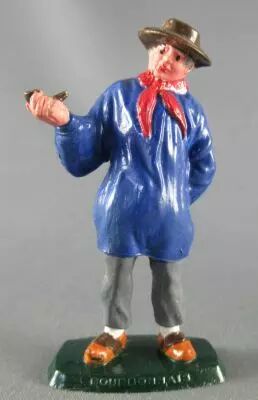 Mokarex French Regional Costumes (painted ronde bosse) Bourbonnese
