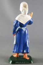 Mokarex French Regional Costumes (painted ronde bosse) Bourbonnese Woman