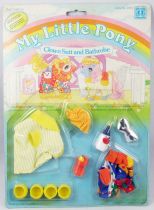 Mon Petit Poney - Hasbro UK -  Garde Robe Mascotte de Bébé Poney - Tenue de clown et Peignoir