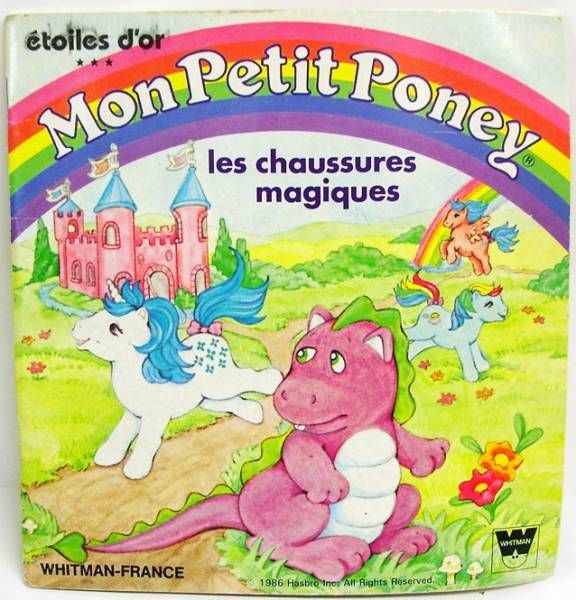 Mon Petit Poney - Livre - Editions Whitman-France - ''Les Chaussures  Magiques