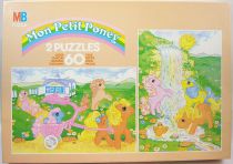 Mon Petit Poney - MB - 2 Puzzles 60 pièces chacun ref.3065-21