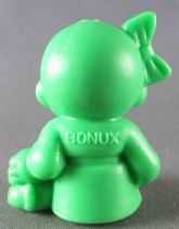 Monchhichi - Bonux - Monchhichi seating with puppy green figure