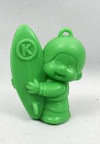 Monchichi - Bonux - Monchichi Surfer green figure