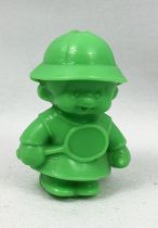 Monchichi - Bonux - Monchichi Tenniswoman green figure