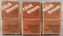 Mondial Molgora 240 Click Boom Firecracker Caps 3 Boxes with 8 Strips x 10 Shots