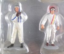 Monogran  85-6505 - Slot Car Plastic Figure 50 mm - 4 x 60\'s Drivers Mint in Package Scalextric 1:32