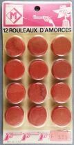 Monoprix 12 Box of Roll Caps for Pistol Rifle Mint on Card