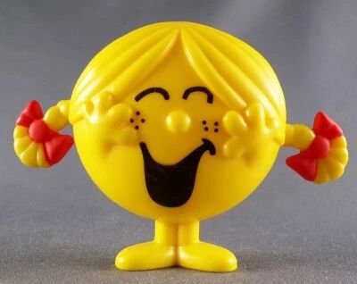 Monsieur Madame - Figurine Plastique McDonald\'s - Madame Bonheur