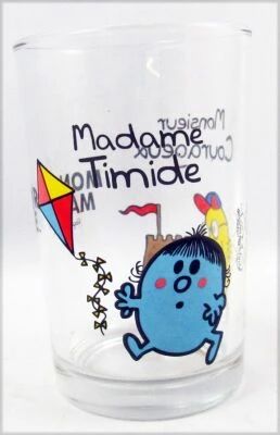 Monsieur Madame - Verre � moutarde Amora - Monsieur Courageux & Madame Timide