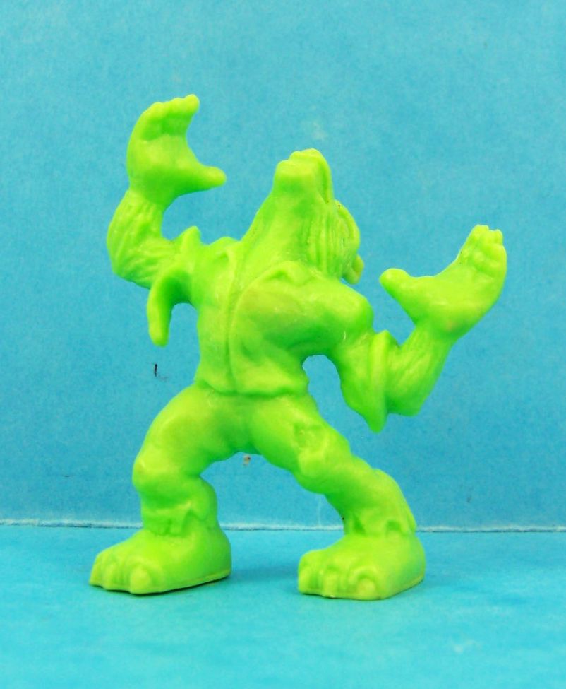 Monster in My Pocket - Matchbox - Series 1 - #03 Werewolf (green)