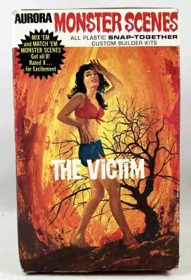 Monster Scenes - Aurora Model-Kit 1971 - The Victim Ref.632.130 (neuve boite scell�e)